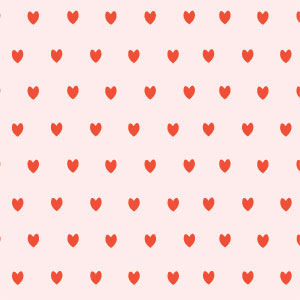 Pink and Red Hearts Cochlear Nucleus 6 Skin